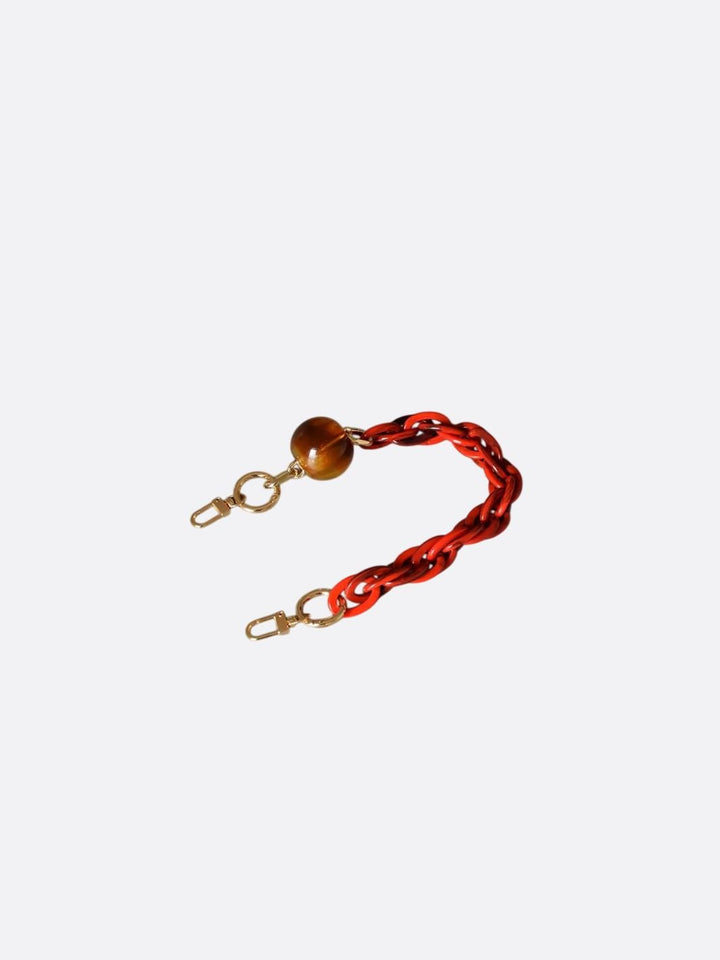 anse de sac chaine rouge orangé