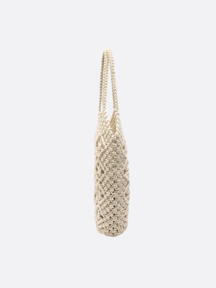 Large macrame bag
