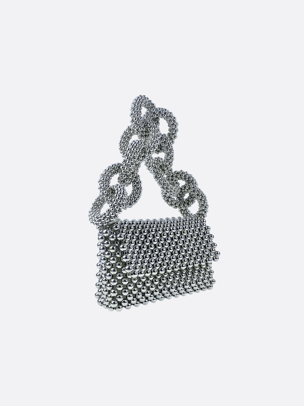 sac perle argenté